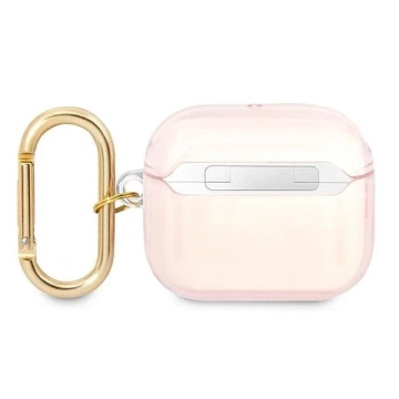 Guess GUA3HHTSP AirPods 3 Cover różowy/pink Strap Collection