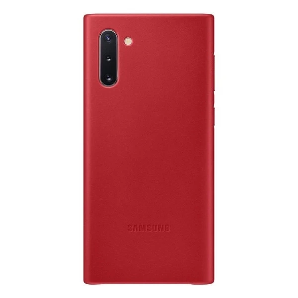 Samsung EF-VN970LR Hülle für Samsung Galaxy Note 10 N970 rot/rot Lederhülle