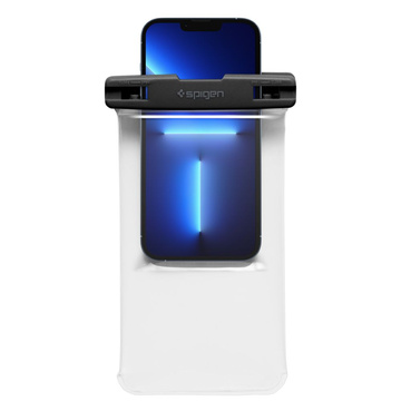 Uniwersalne etui wodoodporne na telefon 6.9 Spigen A601 IPX8 Crystal Clear