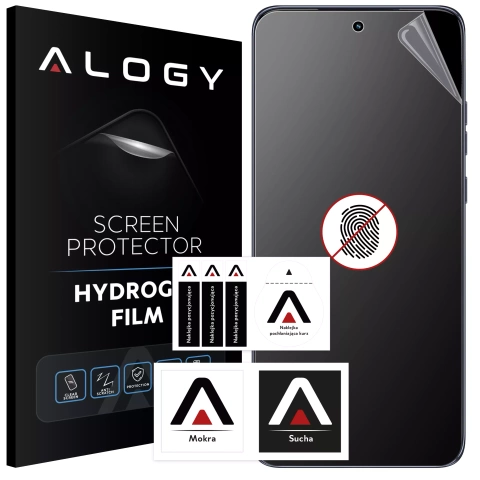 Folia "MATOWA" do Motorola Moto Edge 50 Hydrożelowa Alogy HydroSkin Matte Pro™ na ekran do etui "BEZ ODCISKU PALCÓW"