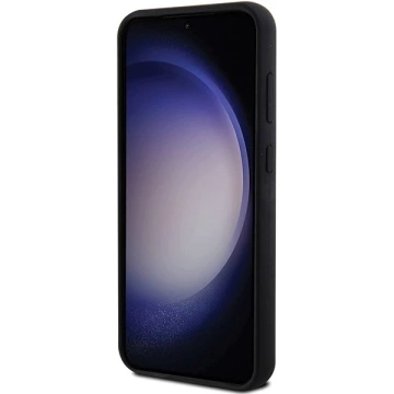 Etui Karl Lagerfeld KLHCS23FEMHKNPK do Samsung Galaxy S23 FE S711 czarny/black Silicone Ikonik Metal Pin