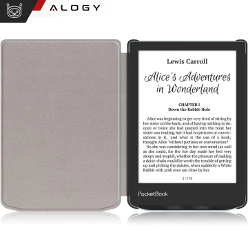 Etui ochronne na czytnik E-Book Alogy ProBook Cover obudowa do PocketBook Verse 629 / Verse Pro 634 / Verse Lite 619 Czarne