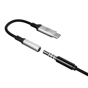 Zubehör - 3mk Adapter USB-C - Klinke 3,5 mm