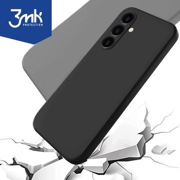 Hülle für Samsung Galaxy S24 Plus 3mk Matt Case Gehäusedeckel Mattschwarze Rückseite