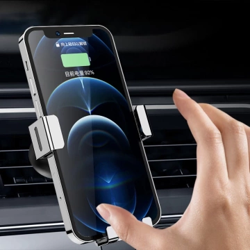 Gravity Smartphone-Autohalterung, Lüftungsgitter blau (YC12)
