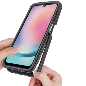 Defense360 Schutzhülle für Samsung Galaxy A25 5G Schwarz