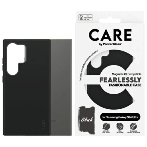 Etui für Samsung Galaxy S24 Ultra CARE von PanzerGlass Flagship Urban Combat White QI