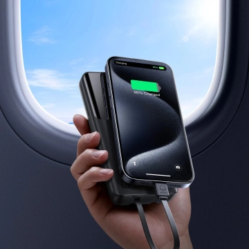 Powerbank Joyroom 10000mAh 22.5W z 2 kablami – gotowy do ładowania