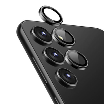 Osłona aparatu Hofi Camring Pro+ szkło na obiektyw do Samsung Galaxy S23 / S23+ Plus Black