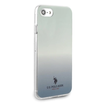 Etui na telefon US Polo Gradient Pattern Collection iPhone 7/8/SE 2020 / SE 2022 niebieski/blue