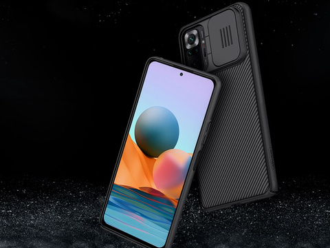 Etui obudowa Nillkin CamShield do Xiaomi Redmi Note 10 Pro Black
