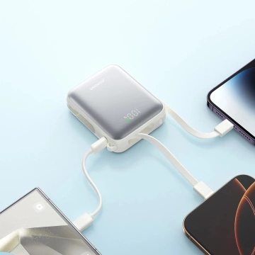 Powerbank Joyroom JR-PBF27 10000 mAh 22.5 W USB-C & Lightning – biały