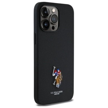 Etui do iPhone 15 Pro Max US Polo Embroidered DH Color Czarne