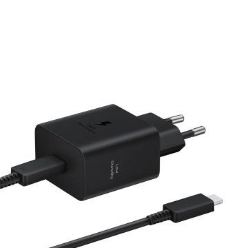 Ładowarka sieciowa Samsung  45W 4.05A 1x USB-C Szybkie ładowanie PD PPS - czarna
