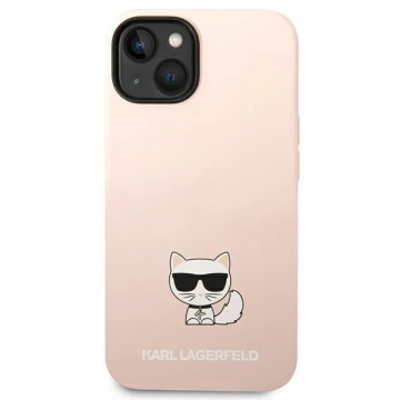 Etui Karl Lagerfeld KLHCP14MSLCTPI do iPhone 14 Plus 6,7" hardcase Silicone Choupette Body