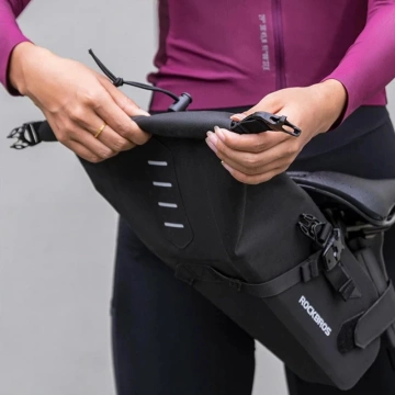 Torba rowerowa Rockbros pod siodełko 3L - czarna