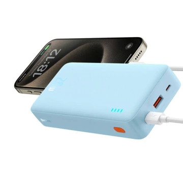 Baseus Airpow 20000 mAh 20 W Powerbank Blau