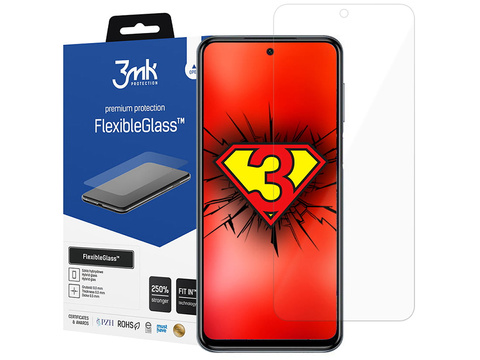 3mk Flexible Glass 7H Hybridglas für Xiaomi Redmi Note 10 / 10S