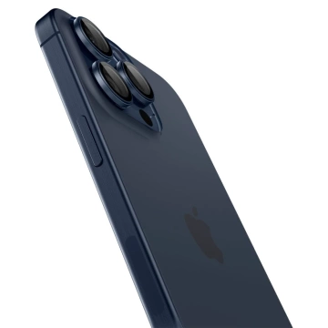 KAMERAABDECKUNG SPIGEN OPTIK.TR „EZ FIT“ KAMERASCHUTZ 2ER-PACK IPHONE 14 PRO / PRO MAX / 15 PRO / PRO MAX BLAU TITAN