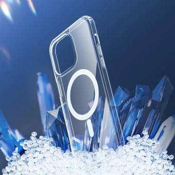 DUX DUCIS Clin Mag Hülle – transparente Hülle kompatibel mit MagSafe für iPhone 15 Pro Max