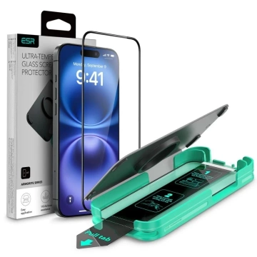 Szkło Hartowane ESR Armorite do iPhone 16 Pro Black