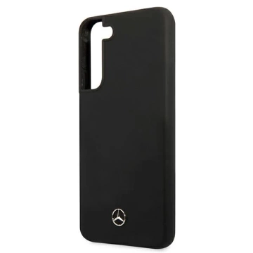Etui Mercedes MEHCS22MSILBK für Samsung Galaxy S22 Plus S906 Hardcase Silikon