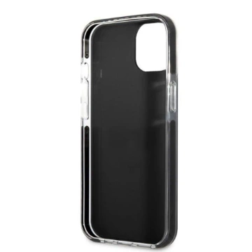 Handyschutzhülle Karl Lagerfeld KLHCP13MTPECK für Apple iPhone 13 6.1" Hardcase schwarz/schwarz Choupette Head