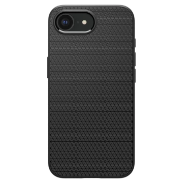 Etui für iPhone 16e Spigen Liquid Air Mattschwarz