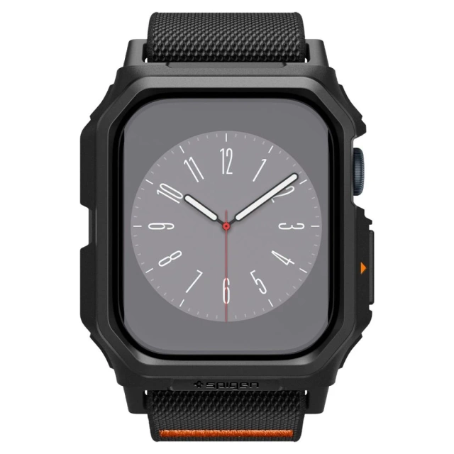 Hülle mit Armband für Apple Watch 10 (42 mm) Schwarz Spigen Lite Fit Pro
