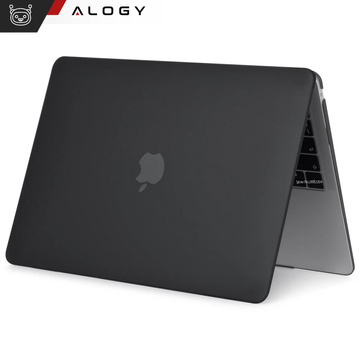 Etui do Macbook Air 15 M2 2023 / M3 2024 (A2941,A3114)  Case obudowa pokrowiec matowe Alogy Hard Cover Czarne