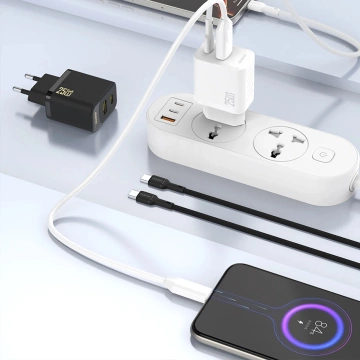 Ładowarka sieciowa Dudao A27 Biała GaN USB-C Ładowarka | Kompaktowa, Szybka