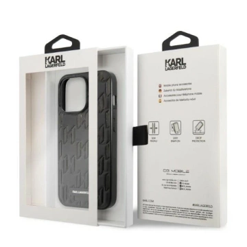 Etui Karl Lagerfeld KLHCP13XMNMP1K do iPhone 13 Pro Max 6,7" hardcase Monogram Plaque