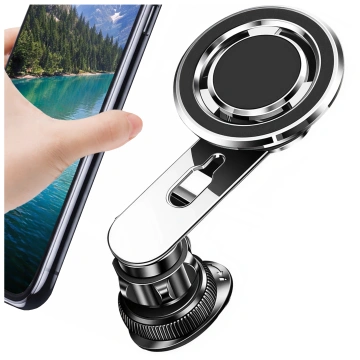 MagSafe Autohalterung für iPhone 14 13 12 für den Kühlergrill Alogy Airvent Autohalterung Schwarz