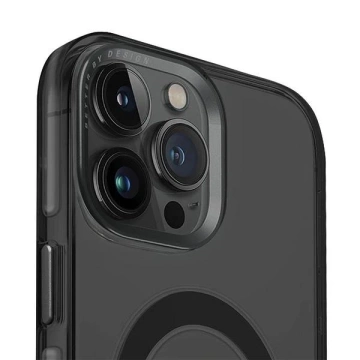 Etui do iPhone 15 Pro UNIQ Calio MagClick Charging Szare MagSafe
