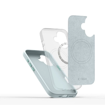 Etui do iPhone 16 Tech-Protect Silicone Pure MagSafe Sky Blue