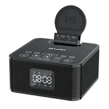 AWEI Bluetooth Lautsprecher Y332 lädt Induktion schwarz/schwarz