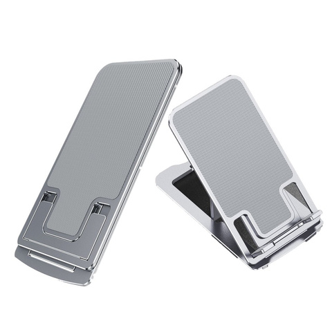 Regulowany stojak na telefon Alogy składana podstawka na biurko Srebrny