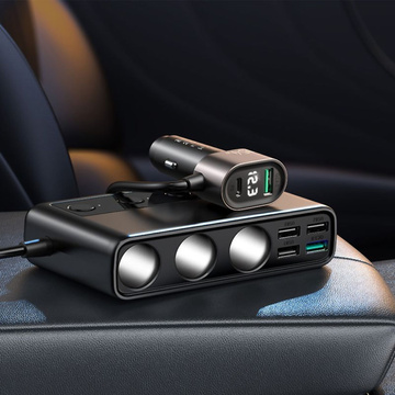 Autoladegerät PD 154W QC 3.0 Schwarz