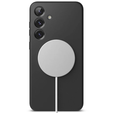 Etui für Samsung Galaxy S25 Schwarz Ringke Silikon Magnetisch MagSafe