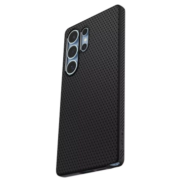 Samsung Galaxy S25 Ultra Hülle Schutzhülle Spigen Liquid Air Matt Schwarz
