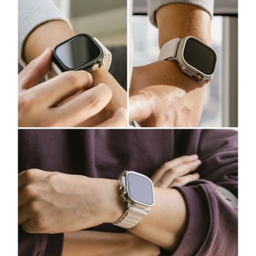 Etui ochronne Ringke Slim 2-Pac do Apple Watch Ultra (49mm) Clear & Matte Black