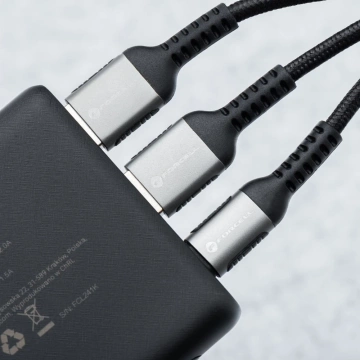 Powerbank Forcell F-Energy P10K2 10000mAh PD 22,5W QC3.0 Schwarz