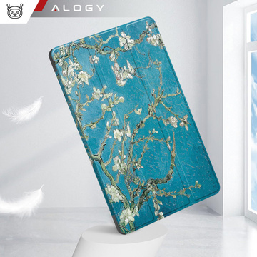 Etui do Lenovo Tab K11 / K11E 11” M11 10.95" TB330FU / TB330XU / TB331FC obudowa na tablet Case Alogy Book Cover Kwitnący migdałowiec (van Gogh)