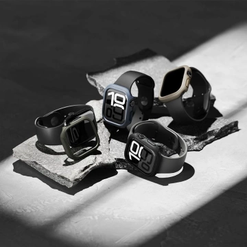 Hülle für Apple Watch 10 (46 mm) Marineblau Ringke Onyx