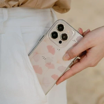 Etui na telefon UNIQ Coehl Meadow do Apple iPhone 14 Plus 6,7" różowy/spring pink