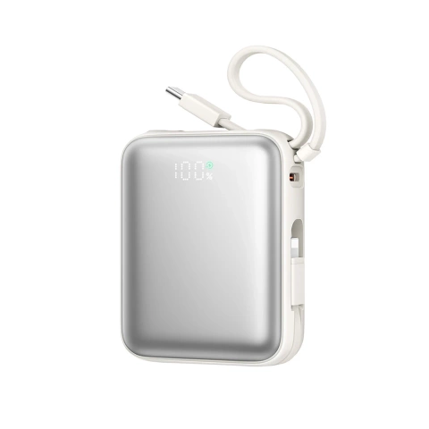 Powerbank Joyroom JR-PBF27 10000 mAh 22.5 W USB-C & Lightning – biały