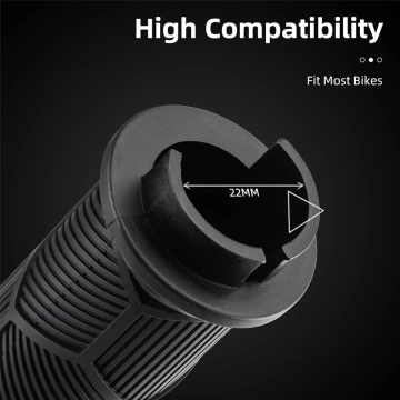 Rockbros 40720007005 Fahrradgriffe mit Reflektor – grün