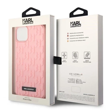Etui Karl Lagerfeld KLHCP14MRUPKLPP do iPhone 14 Plus 6,7" hardcase 3D Monogram