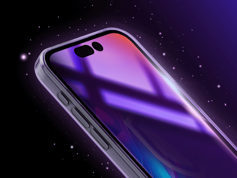 Prywatyzujące szkło hartowane do Apple iPhone 16 - 3mk Rainbow Privacy