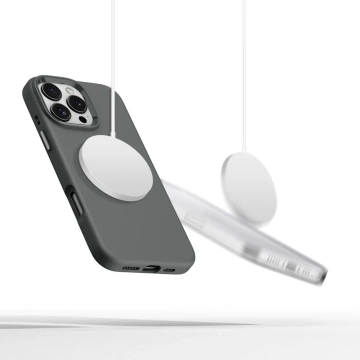 Etui Tech-Protect Silicone Pure MagSafe iPhone 16 Pro Clay